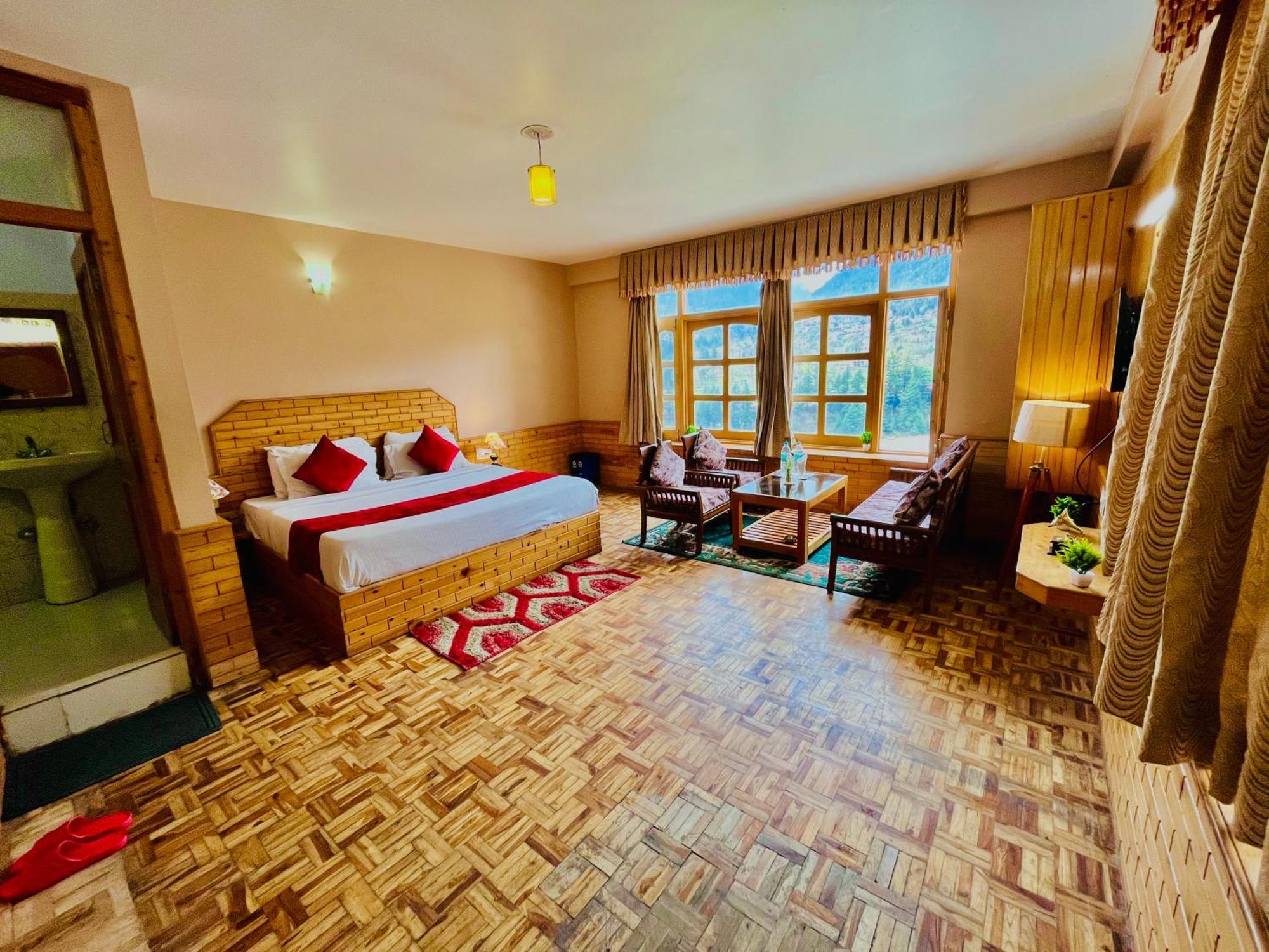Snow Clad Riverview Hotel & Resort, Manali Ngoại thất bức ảnh