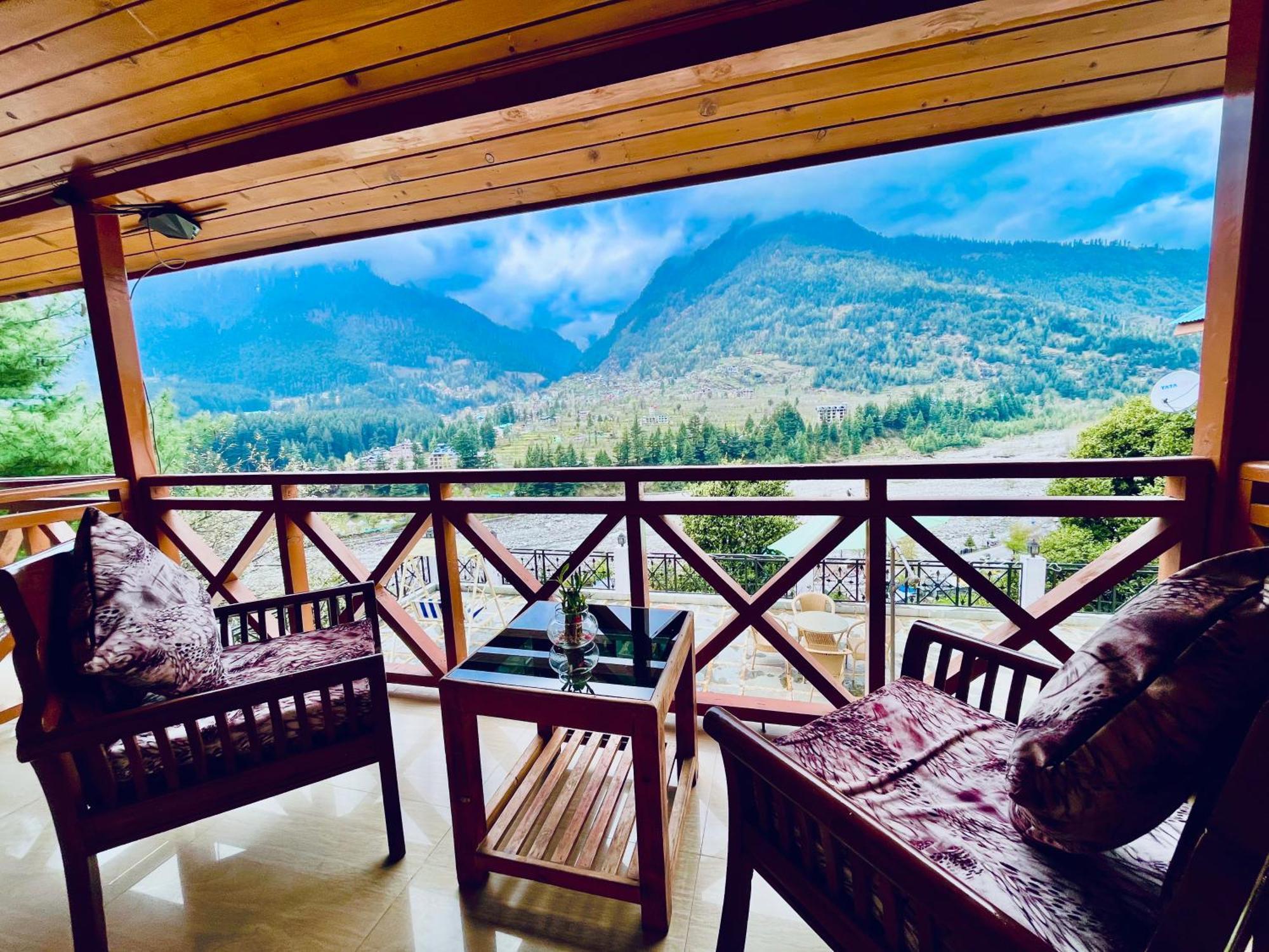 Snow Clad Riverview Hotel & Resort, Manali Ngoại thất bức ảnh